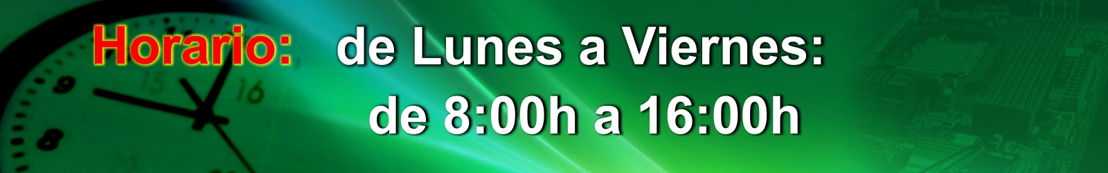 AA Horario